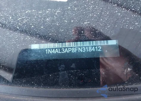 2015 Nissan Altima 2.5/2.5 S/2.5 Sl/2.5 Sv from USA, damaged, VIN 1N4AL3AP8FN318412